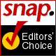 The logo for snap.com