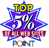 Top 5% of the web