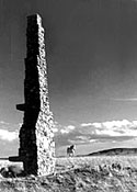 The chimney of Hill Top Farm, Havre, Montana