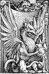 a mediaeval gryphon