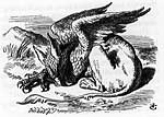 Lewis Carroll's gryphon